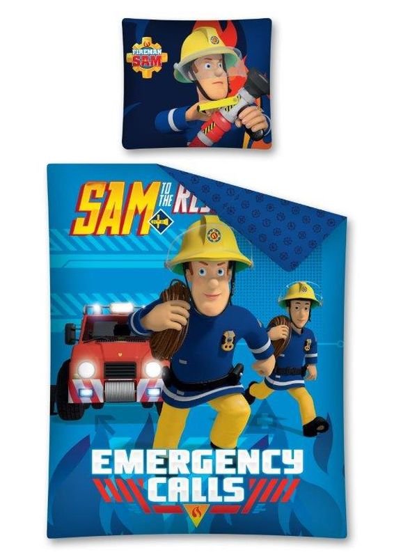 Povlečení Požárník Sam Emergency 140/200, 70/80