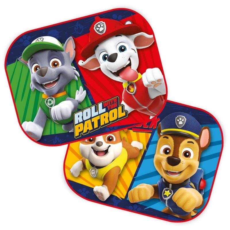 Sluneční clona do auta Paw Patrol Boys 2 ks