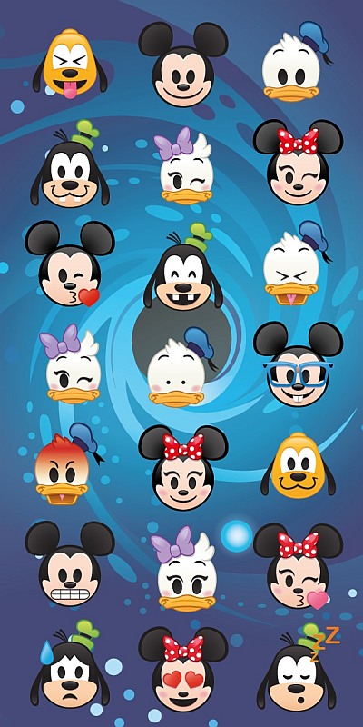Osuška Disney Emoji 70/140