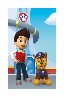 Dětský ručník Paw Patrol Ryder a Chase 50/30
