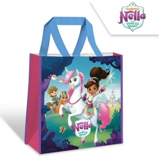 Dětská nákupní taška Princezna Nella a jednorožec 38 cm