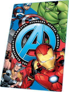 Fleece deka Avengers Heroes 100/150
