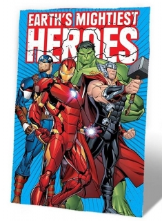 Fleece deka Avengers 100/150