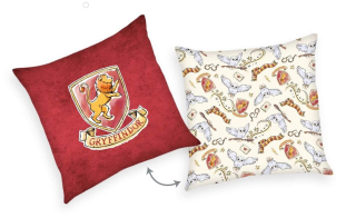 Polštářek Harry Potter burgund 40/40
