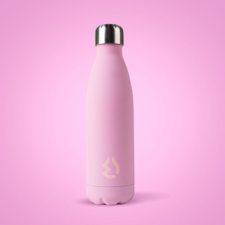 Nerezová Termo láhev na pití růžová 500 ml