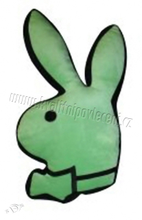 Polštářek Playboy Lime králíček 55cm